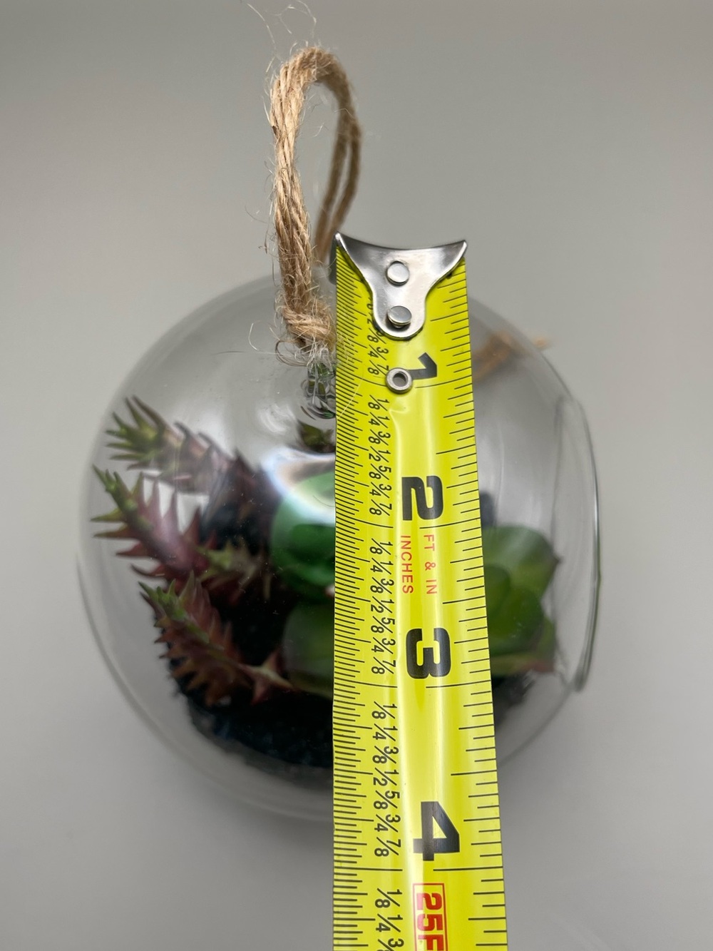 🐸 Happy Place Terrarium – Hanging Glass Decor ☕️📖 - Picture 8 of 8